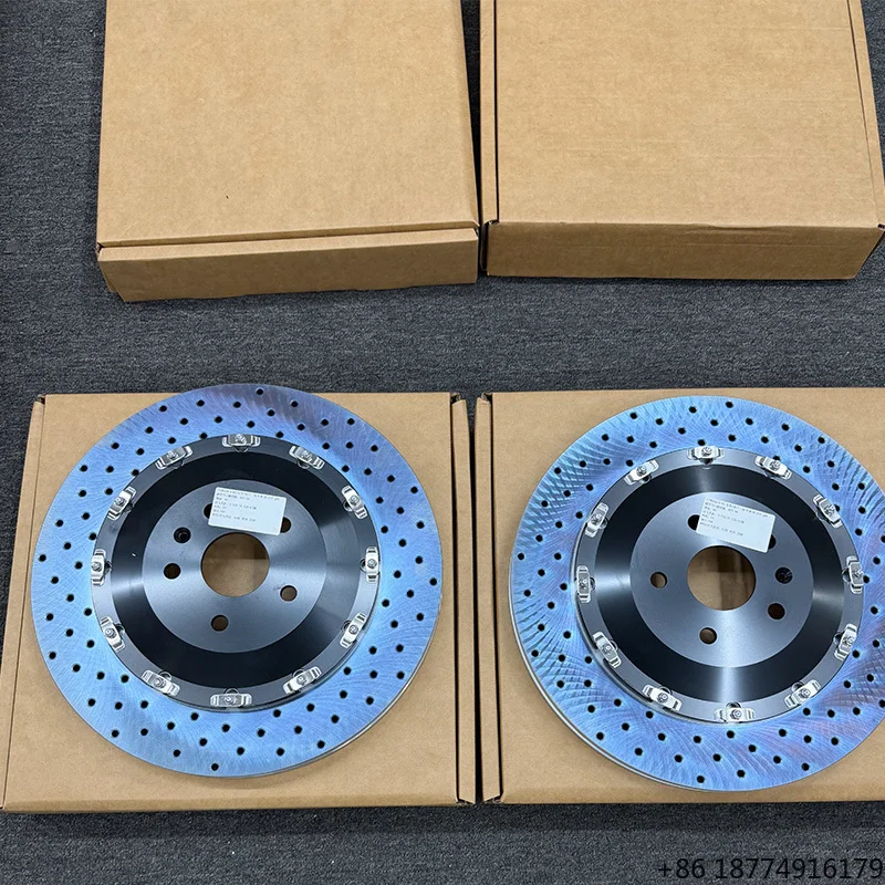 

High Carbon Heat Treated Brake Discs Floating for Track Mountain Use Customizable for All Vehicles