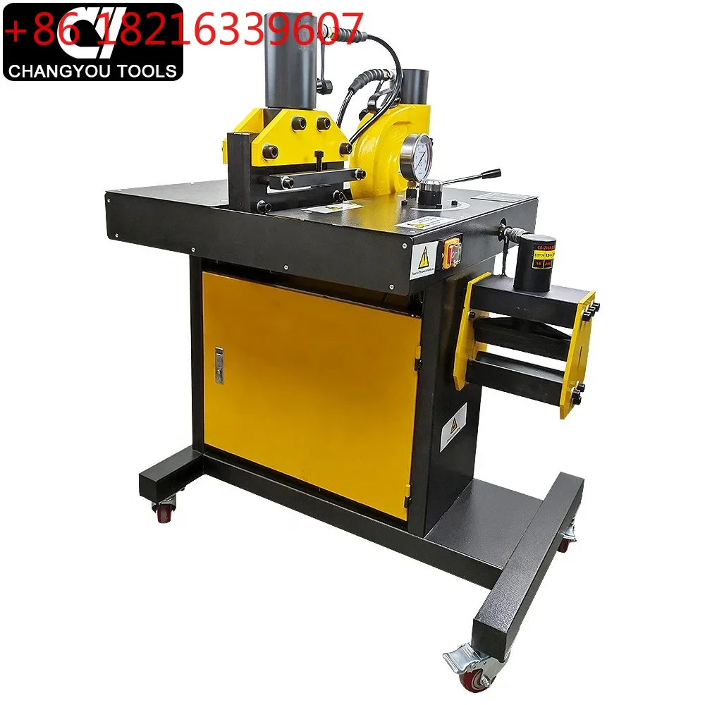 YAO DHY-200 Three in One Hydraulic Busbar Cutting Punching Bending Machine