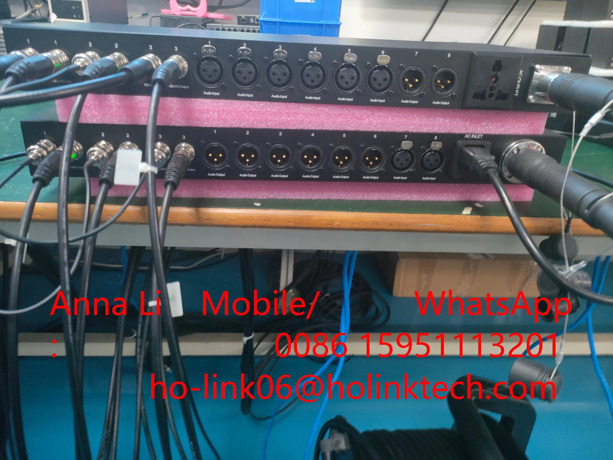 

12G-12G SDI video with loop out to Fiber Converter with XLR Audio, 3K93C Lemo Connector fiber optic Transmitter Receiver
