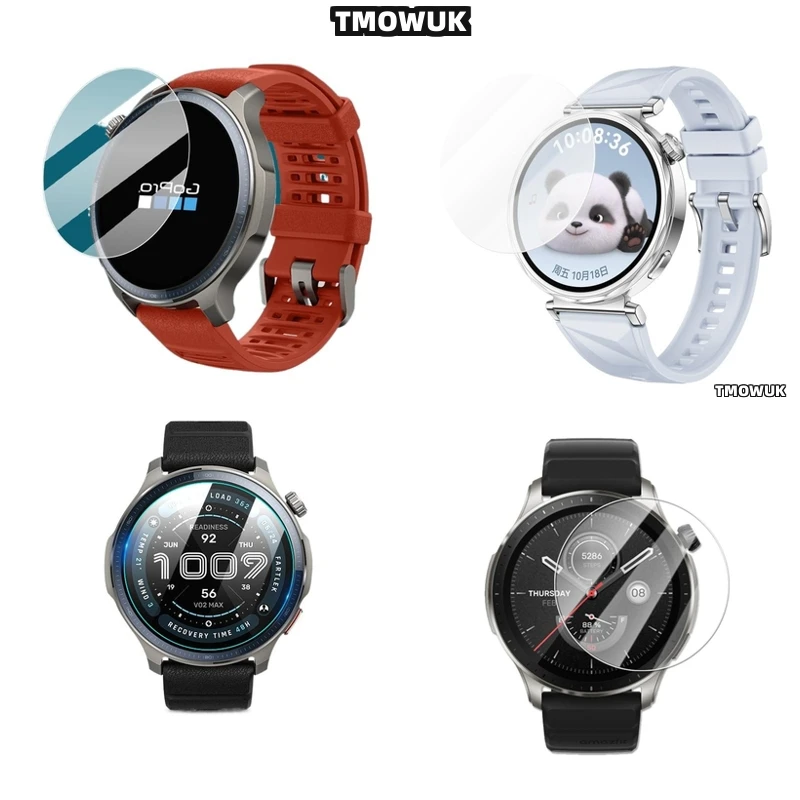 

For Amazfit GTR Cheetah Pro Active Edge Balance 2 Falcon - 9H Hard Anti - Scratch HD Tempered Glass Screen Protector