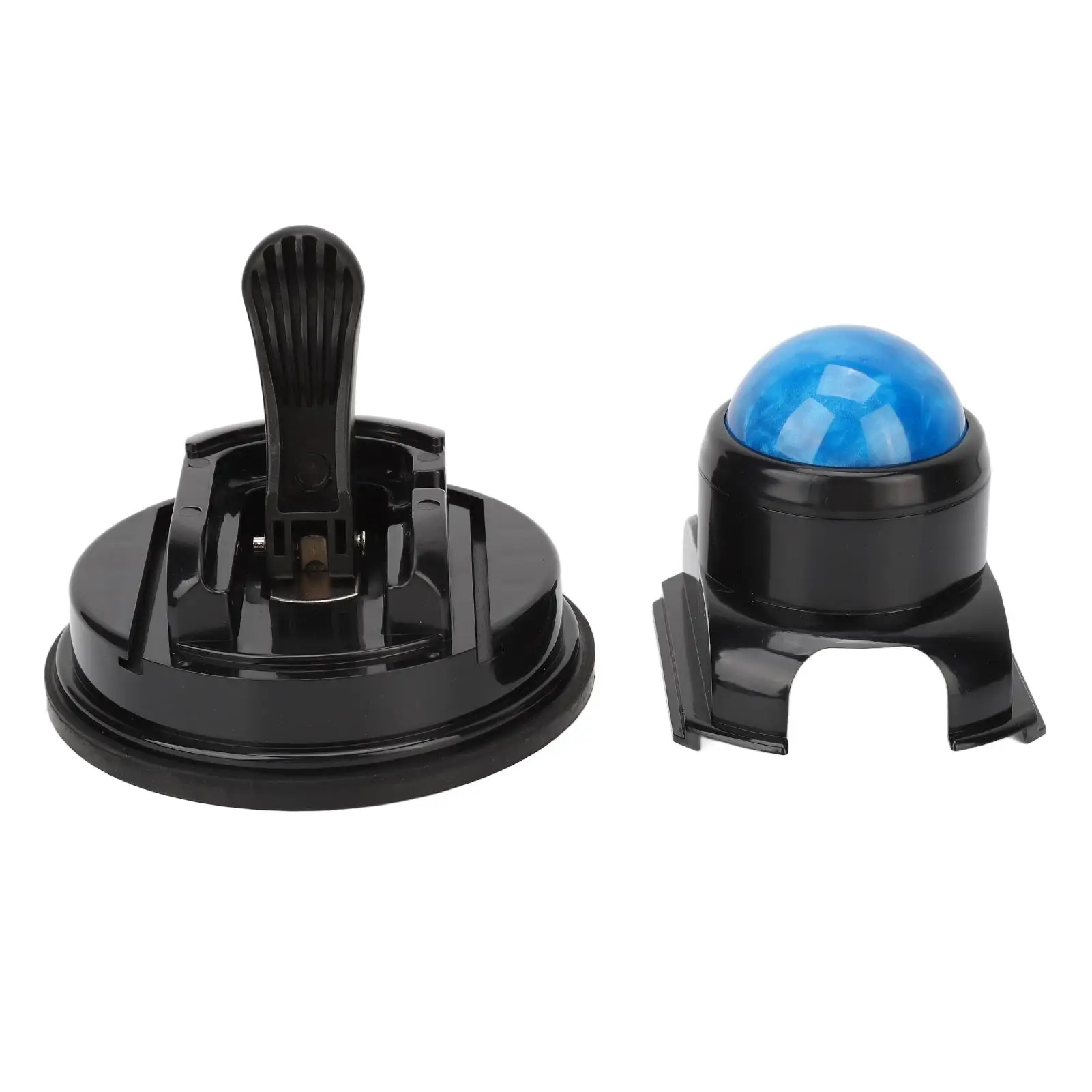Bola de masaje de pared para aliviar el dolor muscular, rodillo de masaje con ventosa, rotación de 360 grados para herramienta de gimnasio