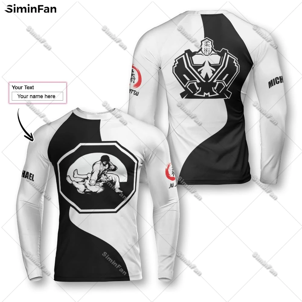 Personalized Brazilian Jiu-Jitsu 3D Full Printed Mens Long Sleeve Shirts Male Pullover Sweatshirts Unisex Female Top Hoodie