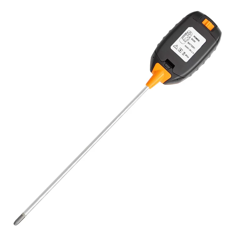 Detector de suelo 5 en 1, medidor de PH del suelo, probador de valor de PH, instrumento de medición de temperatura, higrómetro, medidor de humedad