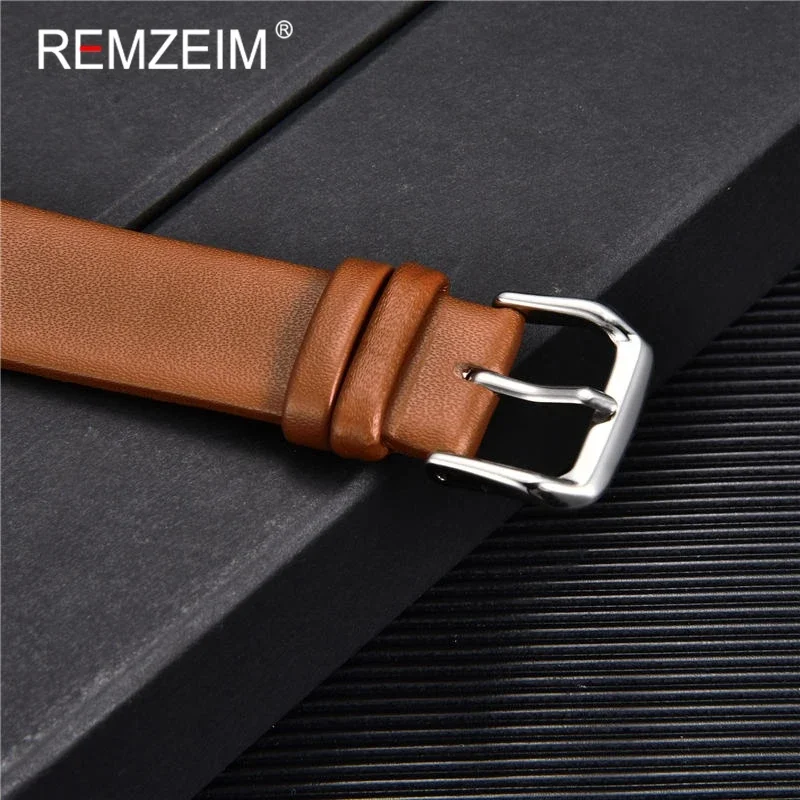 Weiches Lederarmband 12mm 14mm 16mm 18mm 20mm 22mm Armbanduhrenarmband Hochwertige Uhrenarmbänder Armband Gürtelband – Detail 12
