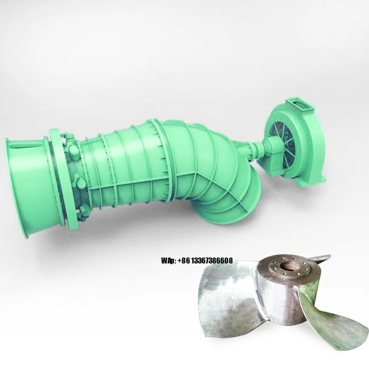 

500kW 6000KW Micro Hydro Power Turbine / Micro Bulb Tubular Turbine Hydro Turbine Generator