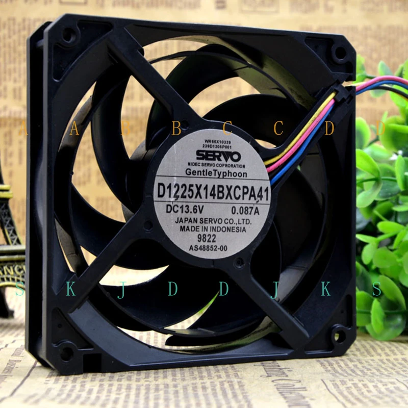 

Новый вентилятор охлаждения SERVO D1225X14BXCPA41 DC 13.6V 0.087A