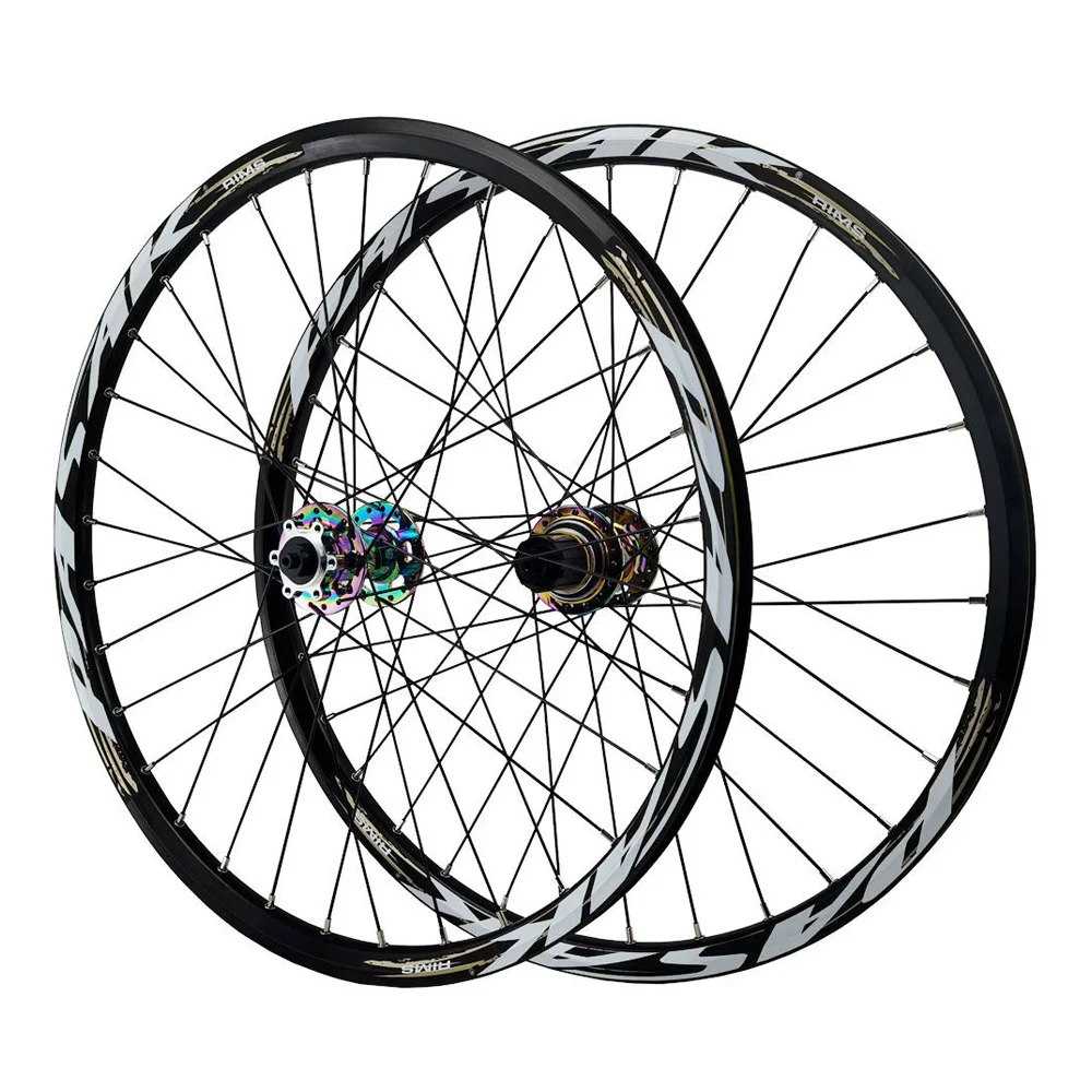 

Mtb Wheelset 24 26 27.5 29 inch Bicycle Aero Wheels 6 Bolts Disc Brake Mountain Bike Wheel Set 32 Holes