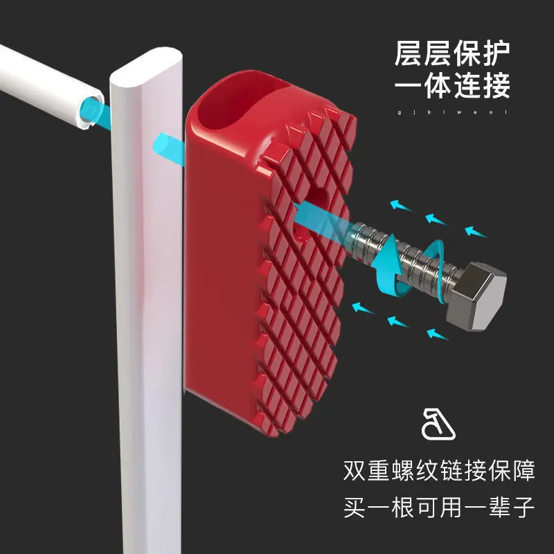 Floor-to-ceiling telescopic door horizontal bar free of punching adult pull-up single bar children's stretching exercise fitness
