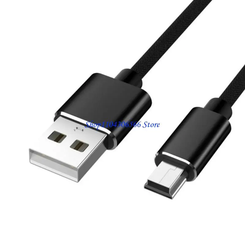 02DD Mini USB Cable A to B USB 2.0 Cord Data Sync for GPS Receiver Camera
