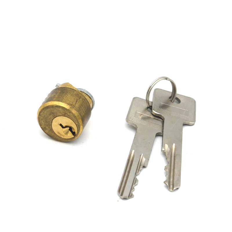 Hotel Lock Mortise Brass Cylinder and Keys