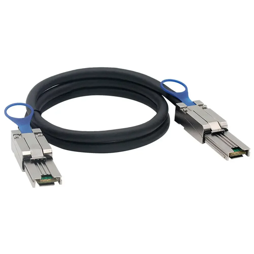 

External Mini SAS SFF-8088 26P to SFF-8088 mini sas 26P Cable for Server 1m 2m