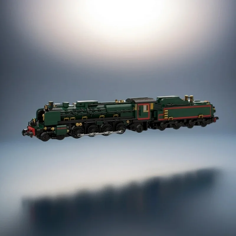 

1386PCS MOC Railway Train Est Serie 13 Orient Express Locomotive Model Display Assembly Building Blocks DIY Creative Gift Set