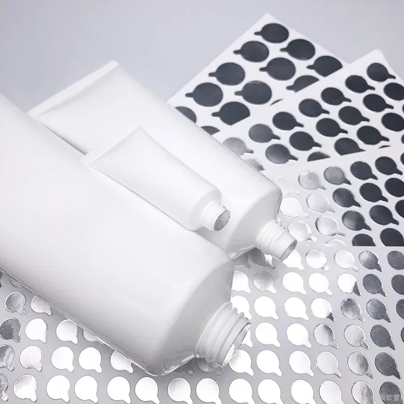 200pcs 9mm to 70mm Aluminum Foil Self Sealing Sticker for Bottle Mouth Seal Adhesive Squeeze Tube Stopper Stickers