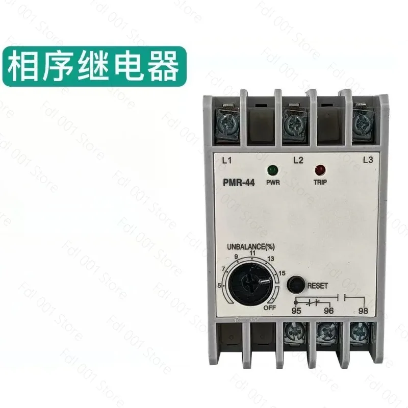 Phase Sequence Relay PMR-44 PMR-440N7 - Industrial Circuit Protector