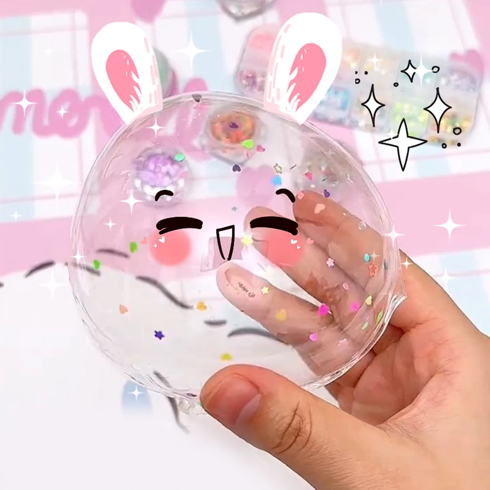Nano Bubble Tape Diy Pinch Bal Waterballonnen Niet Giftig Hoge Kleverige Transparante Dubbelzijdige Tapes Stress Reliëf Speelgoed Kinderen Cadeau