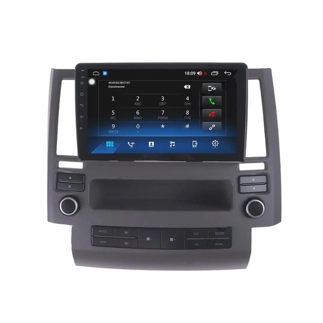 Android 13 For Infiniti FX FX35 FX45  2003-2009 Car Radio DVD Multimedia Video Player Stereo Auto Navigation GPS 4G WIFI