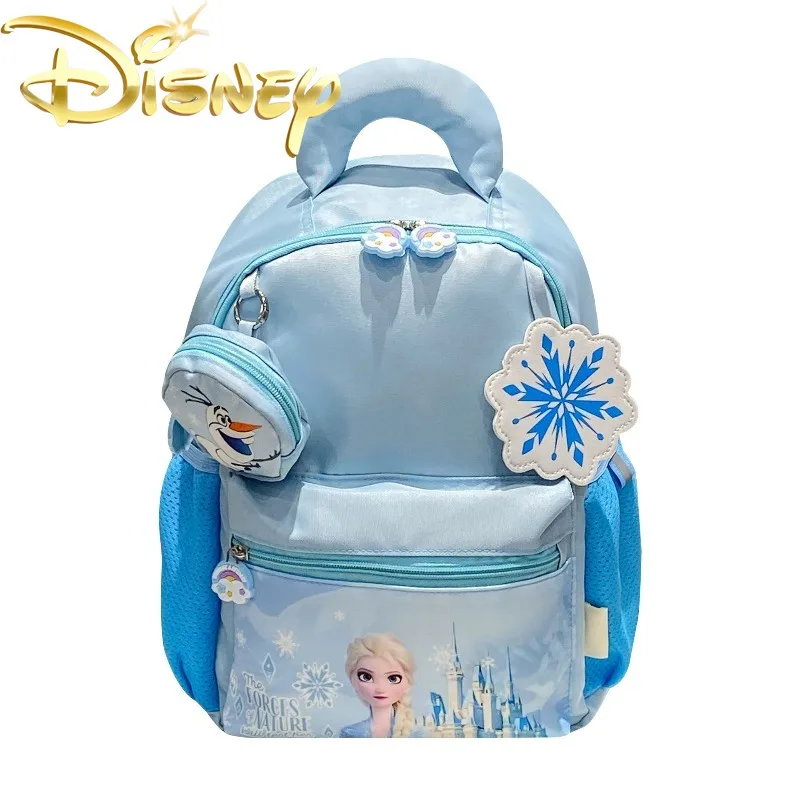 

Disney Princess New Girls Schoolbag Cartoon Children Backpack High Quality Fashion Kindergarten Backpack Cartoon Lightweight