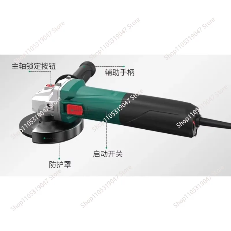 5 Inch 1250W Variable Speed Control Brushless Motor Angle Grinder