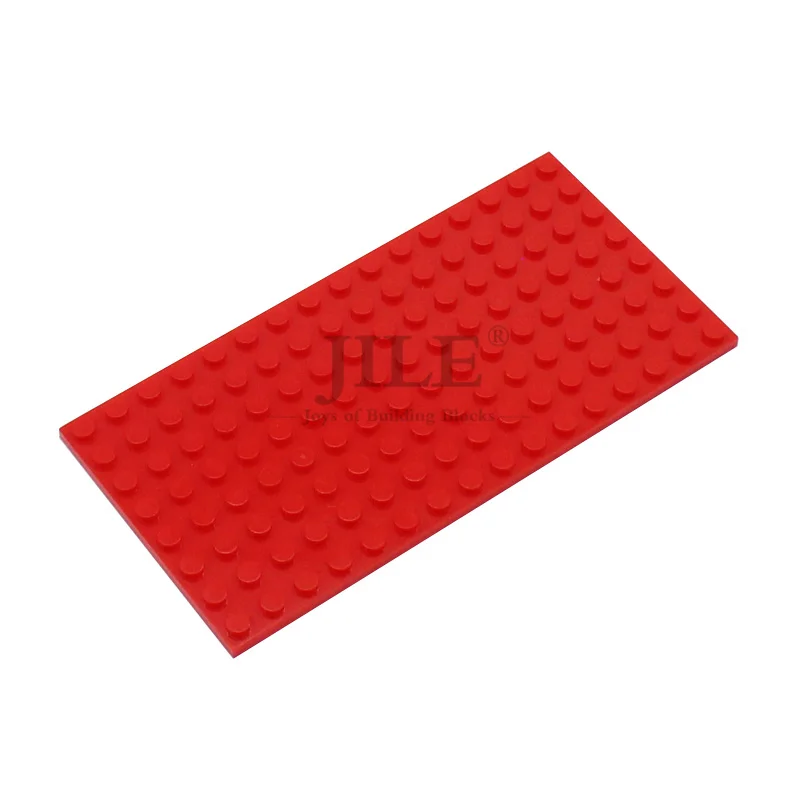 10 Stück Moc Kleine Grundplatte 8x16 92438 DIY Kreative Erleuchten Bausteine Bricks Kompatibel mit Baut Partikel zusammen