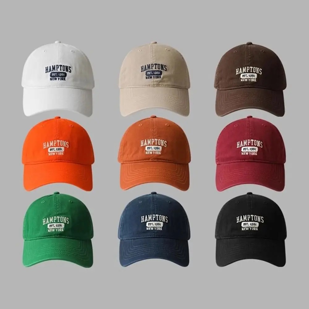 

Fashion Hip Hop Summer Baseball Caps Letter Embroidery Casual Sunscreen Hats Sports Vintage Dad Tucker Hat Outdoor