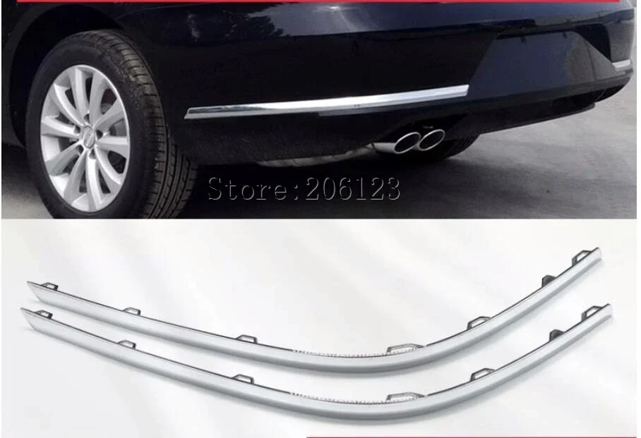 2011-2014 FOR VW for VOLKSWAGEN PASSAT B7  Car Accessories Front rear Grille Around Trim Racing Grills   bumper trim