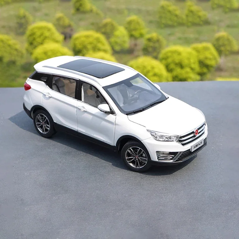 HANTENG AUTO X5-Alloy SUV Car Model, Diecast 1:18 Escala, Produto Acabado, Simulação De Brinquedo, Presente Da Coleção, Modelo Estático, Original