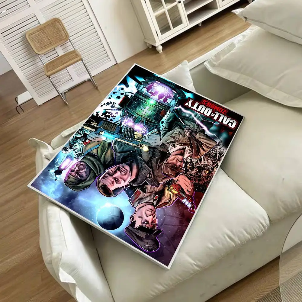 Cod Zombies Anime Anime Posters Sticky Vintage Room Home Bar Cafe Decor Kawaii Room Decor view 3