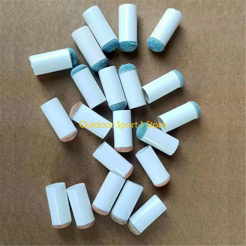 

A0KA 10pcs Slip on Bool Cue Tips Tip