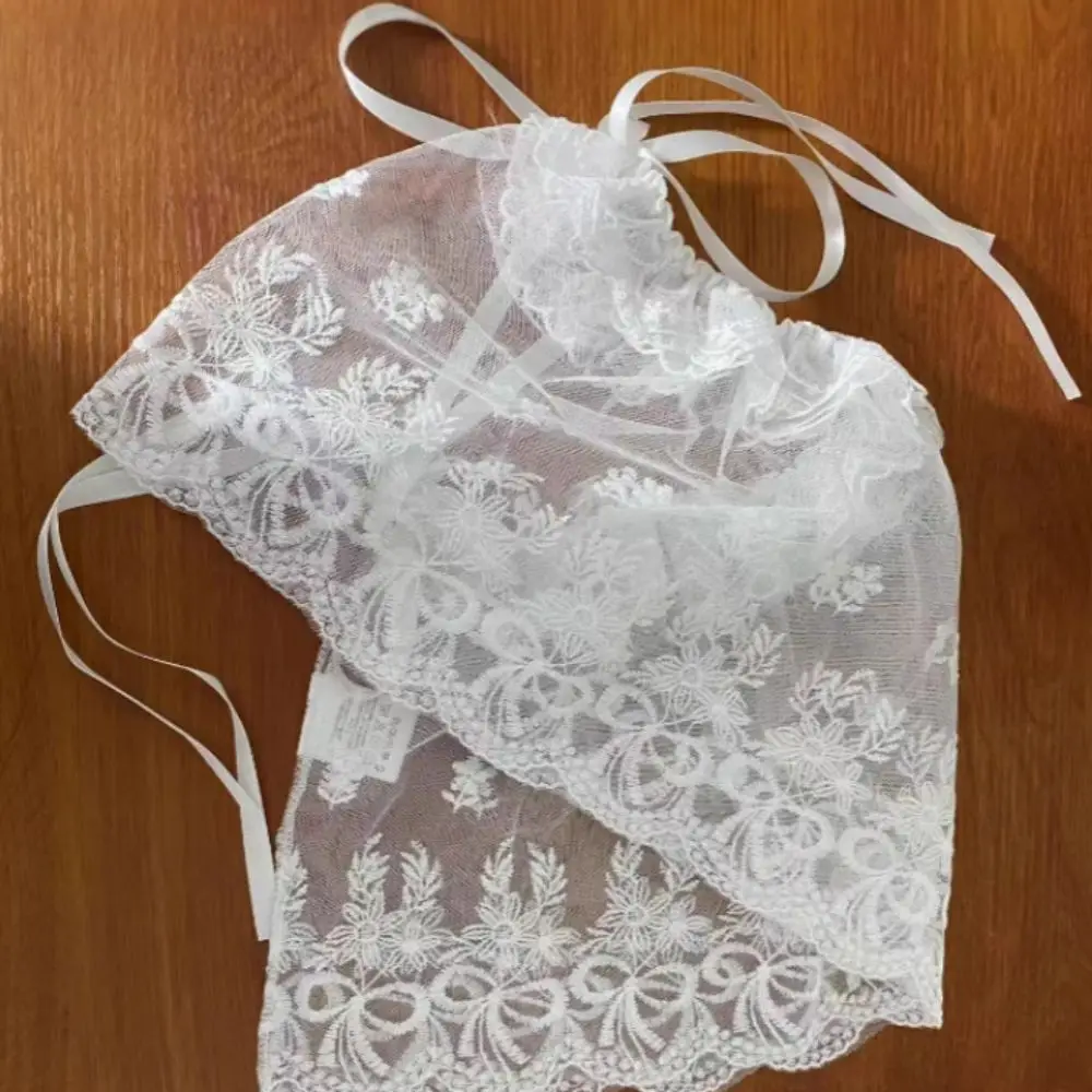 แฟชั่นสไตล์เกาหลีลูกไม้ Layered Gauze กระโปรงเอวสูงกระโปรงมินิหวาน One Piece ลูกไม้สายคล้องลูกไม้ Ruffles กระโปรง