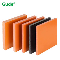 Orange Electrical Bakelite Board Insulated Plate Insulation Phenolic Resin Boards Temperature Resistant Thickness 1-20mm