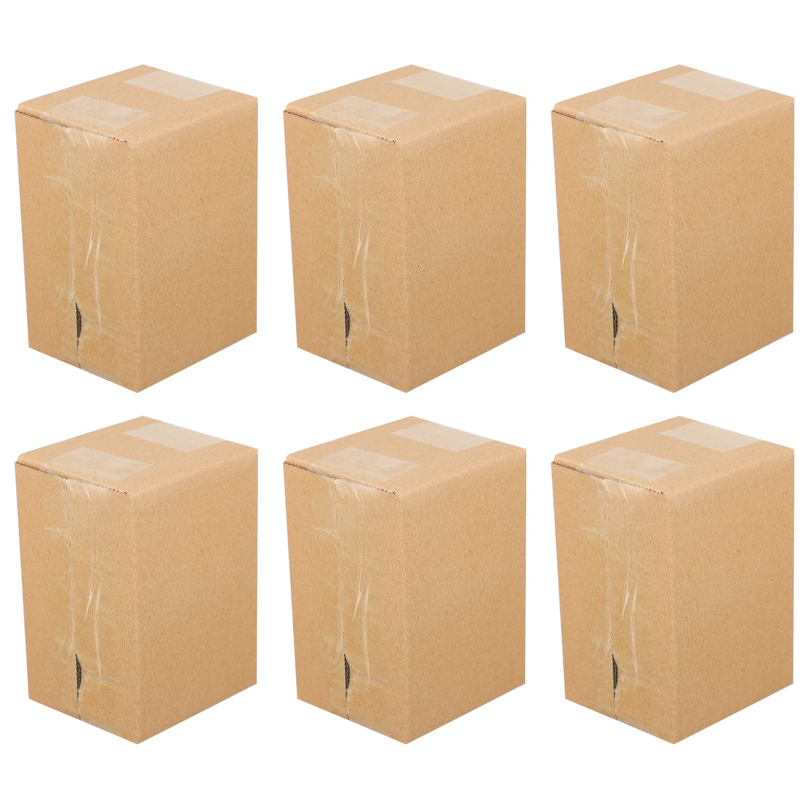 20Pcs Small Parcel Cardboard Boxes Super Hard Packaging Small Cube Cartons for Gift Packing Stocking Fillers