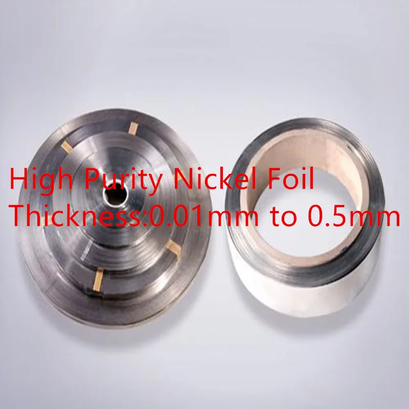 

High Purity Metal Nickel Foil Scientific Research and Experiment Available Customized Processing