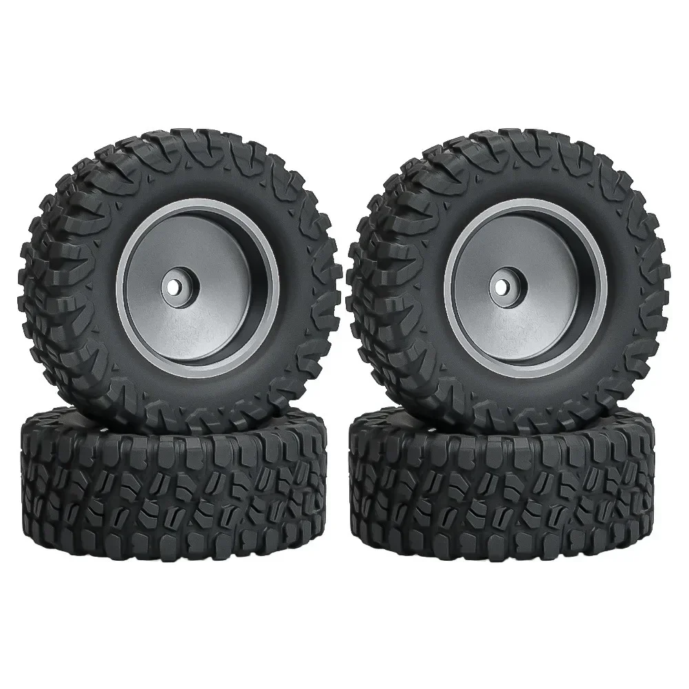 

Aluminum Alloy 1.3 Inch Beadlock Wheel Rim Tire For 1/24 Fms24 Axial Scx24 1/18 Trxs Trx4m Trx4-m Rc Crawler Car Tire