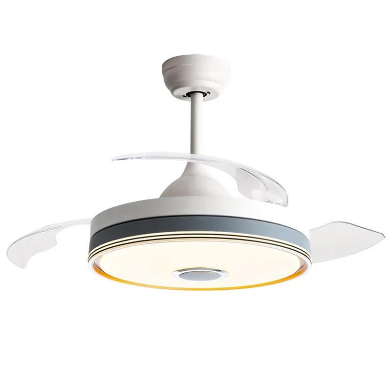 

Ceiling home bluetooth audio fan chandelier living room dining room bedroom live ceiling fan light