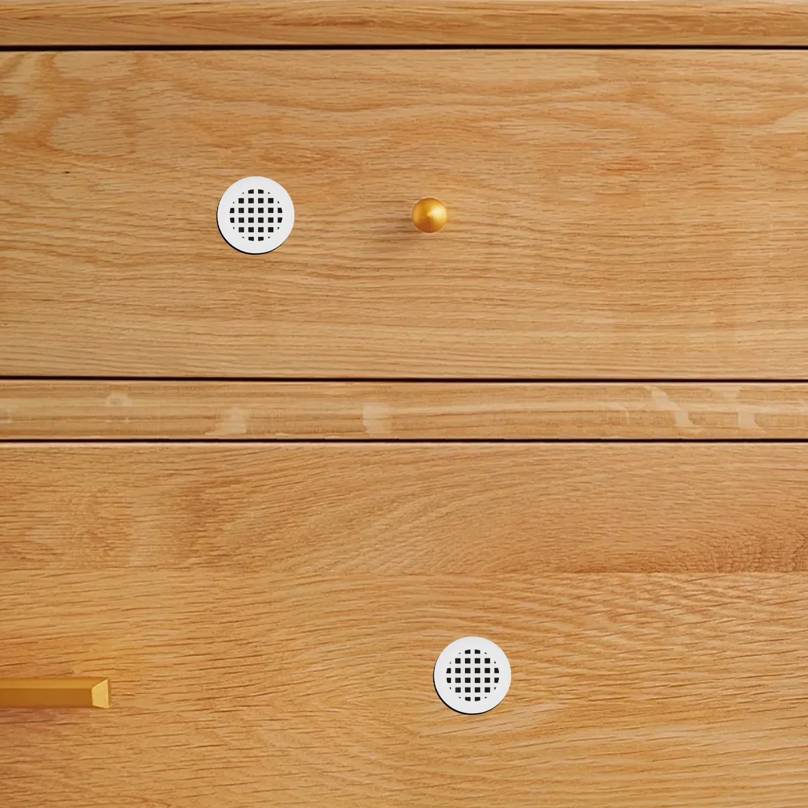 20Pcs Cabinet Round Air Vent Covers Ventilation Holes for Wardrobe Shoe Closet Kitchen Cabinet Air Circulation