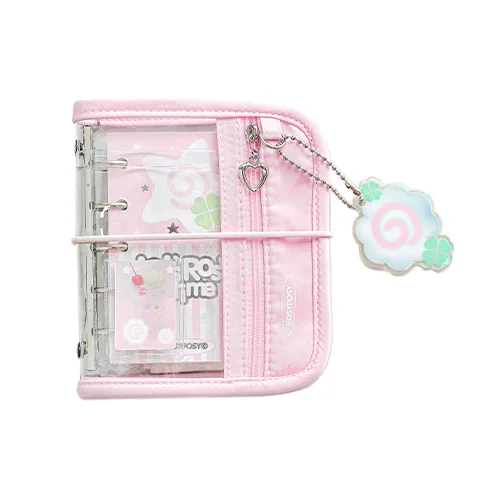 MINKYS M5 Raccoglitore portatile con cerniera Notebook Planner Annuale Agenda giornaliera settimanale Libro Diario Libro Cancelleria scolastica Kawaii