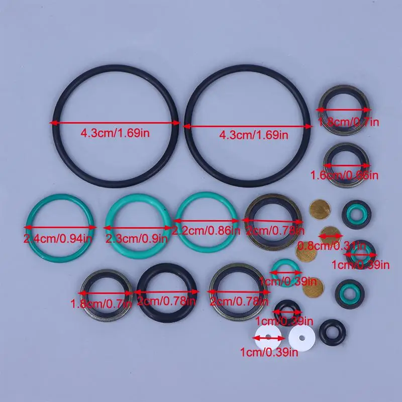 New! 1SET O-rings Kits For YongHeng Pump Original Yong Heng Compressor Spare Parts Accessories