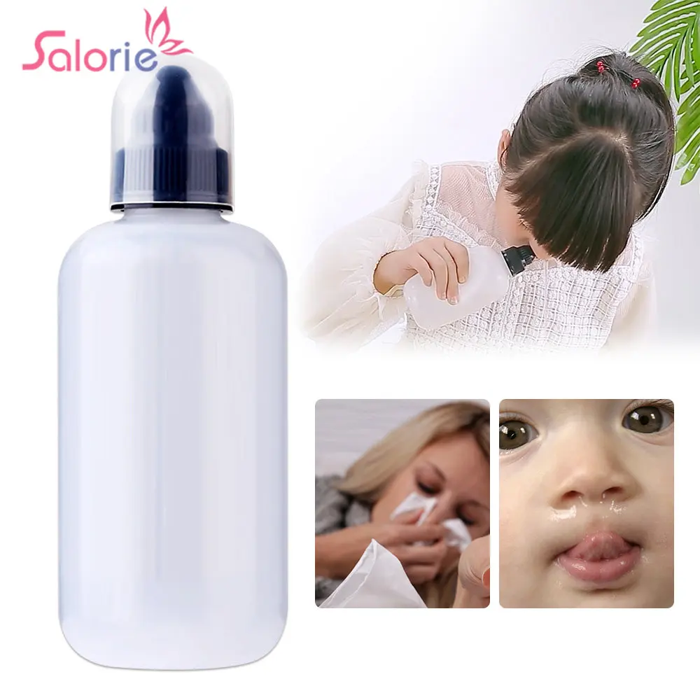 250ml Nasal irrigator Rinse Bottle Nasal Wash Cleaner Nose Protector Avoid Allergic Rhinitis Treatment Adults Children Neti Pot