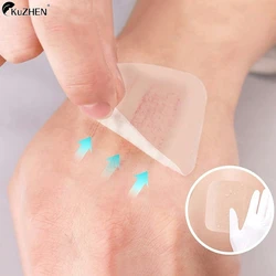 1Pcs Ultra Thin Hydrocolloid Dressing Patches Wound Dressing Adhesive Breathable Waterproof Transparent Pad Help Wound Healing