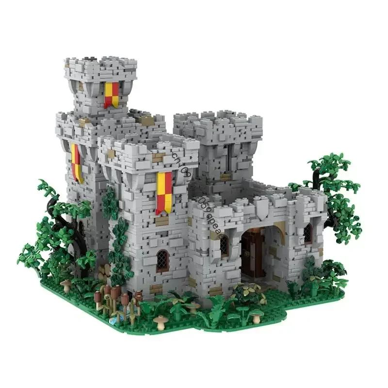 

New 4817Pcs Moc European Medieval Street View Castle Model Custom Puzzle Diy Creative Ideas Child Toy Christmas Birthday Gifts