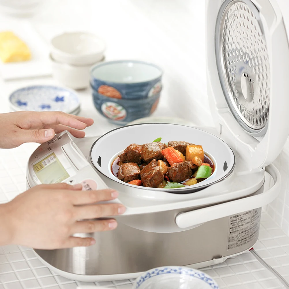 

Thickened Plastic Steamer Basket Food Steaming Rack for Rice Cooker Vegetables Seafood Dumplings Household Kitchen