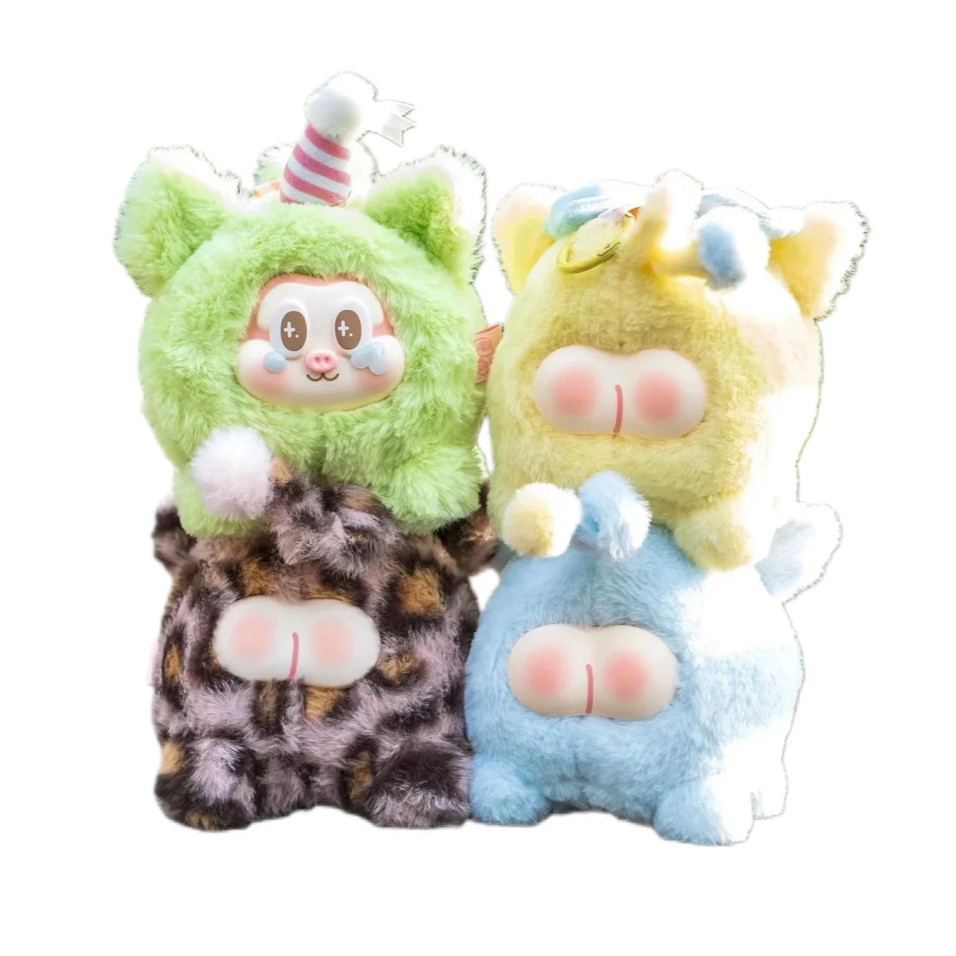 

THE SLLO Flying Pig Series Blind Box Kawaii Mystery Box Desktop Ornament Vinyl Figure Cutependant Doll Toys Birthday Girls Gift