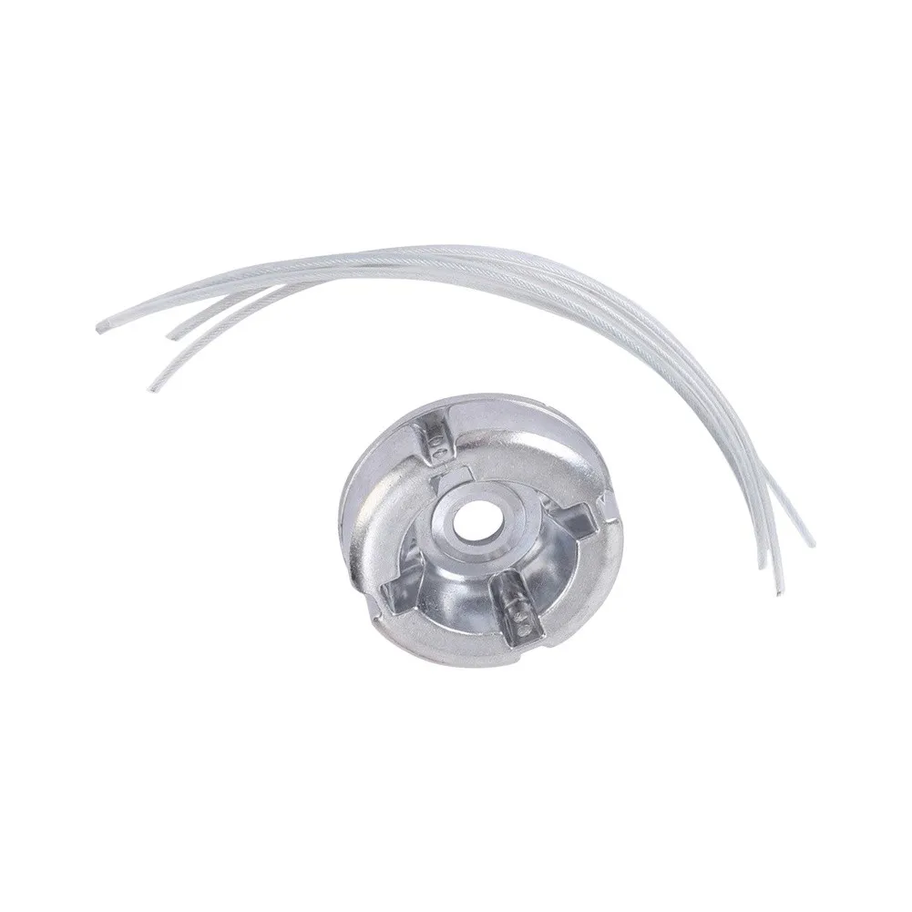 Replacement String Trimmer Head with Nylon and Steel Line for Consistent Output in Residential Outdoor Settings