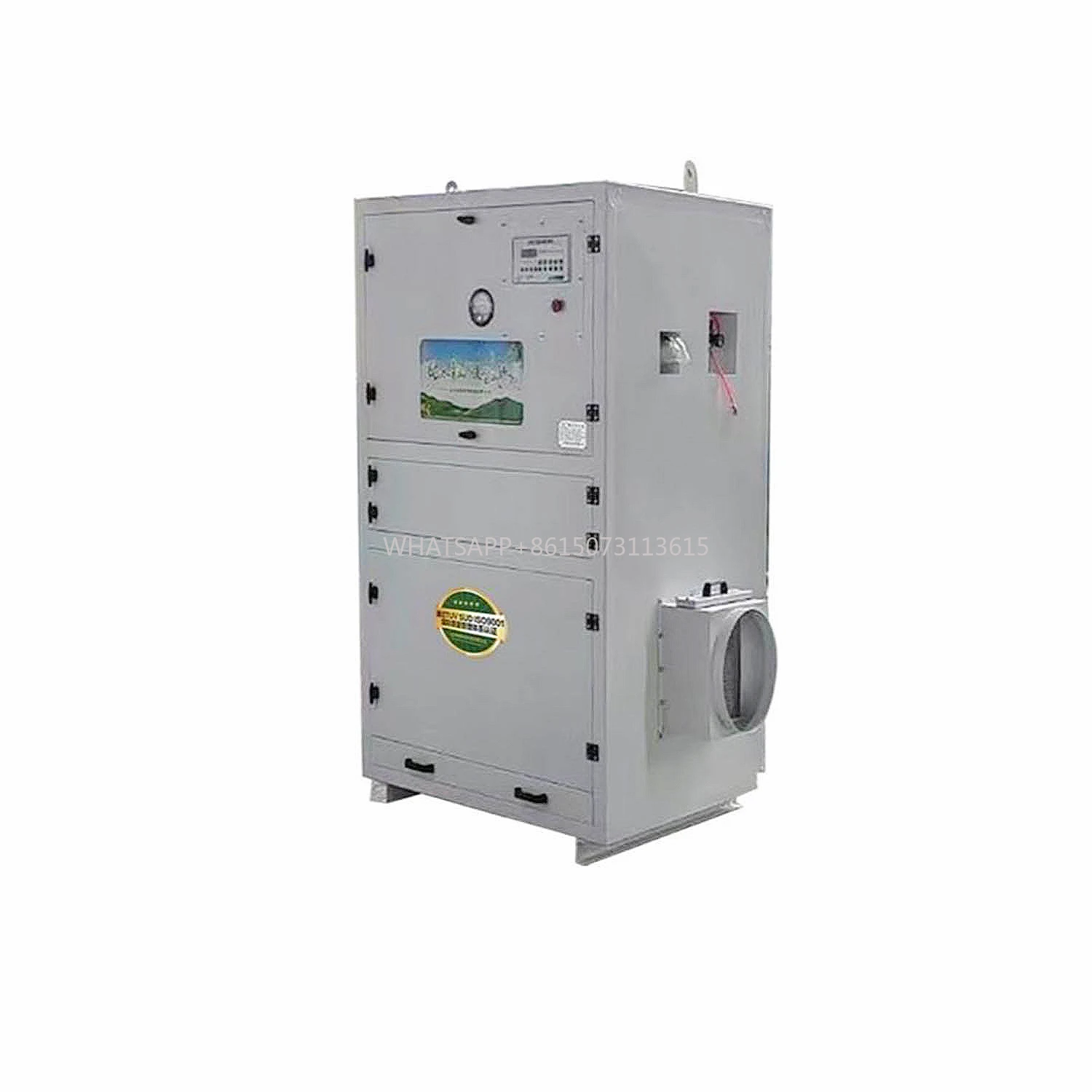 Attrezzatura per la rimozione della polvere della cartuccia del filtro industriale Attrezzatura per la purificazione del fumo e della polvere laser da 3kw 5,5kw a buon prezzo