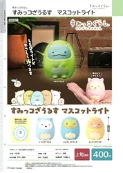 IP4 capsule toys cute kawaii Sumikko Gurashi Zaurus wear lucertola dinosauro pigiama mascotte Light gashapon figures