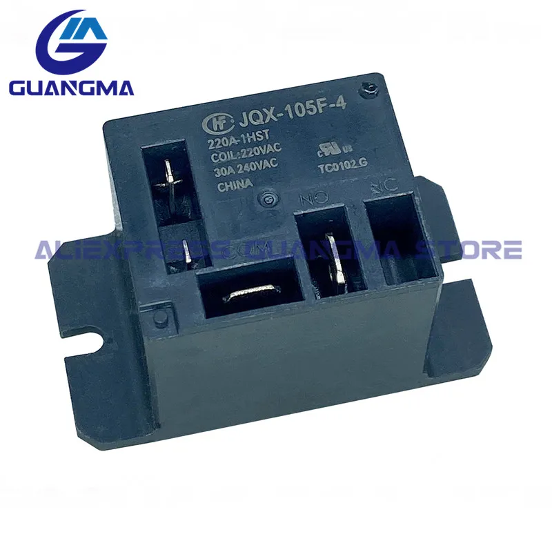 Imagem -05 - Relé Jqx105f4012d 024d 220a-1hs Jqx-105f-4-012d 024d-1zs Hf105f-4220a-1zs Jqx-105f-4-220a-1hst 30a Dc12v 24v 220v 35 Pcs