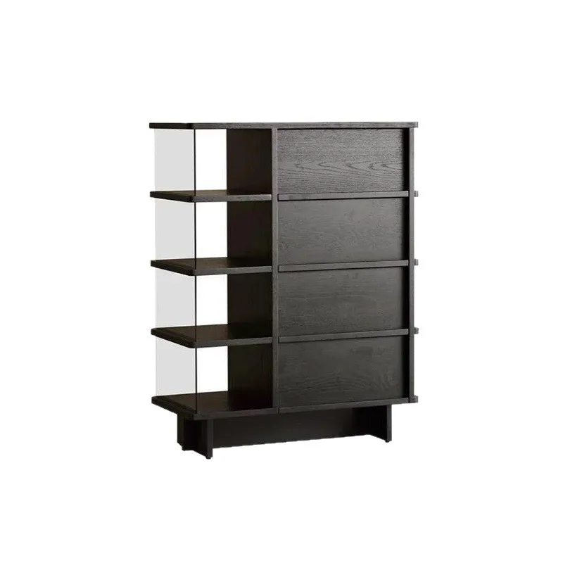 Modern multi-layer living room light luxury storage side cabinet, dining side cabinet