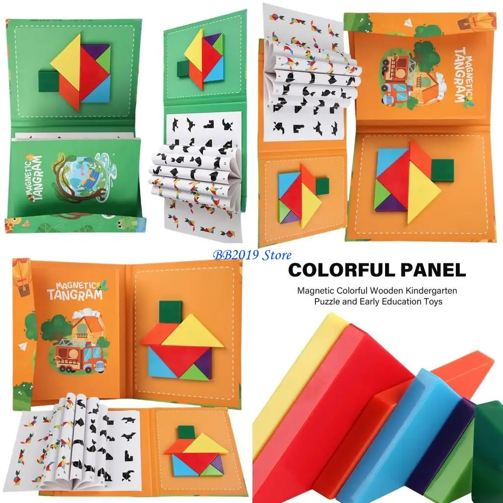 

Q0KB Pairing Board Tangram Toy Kid