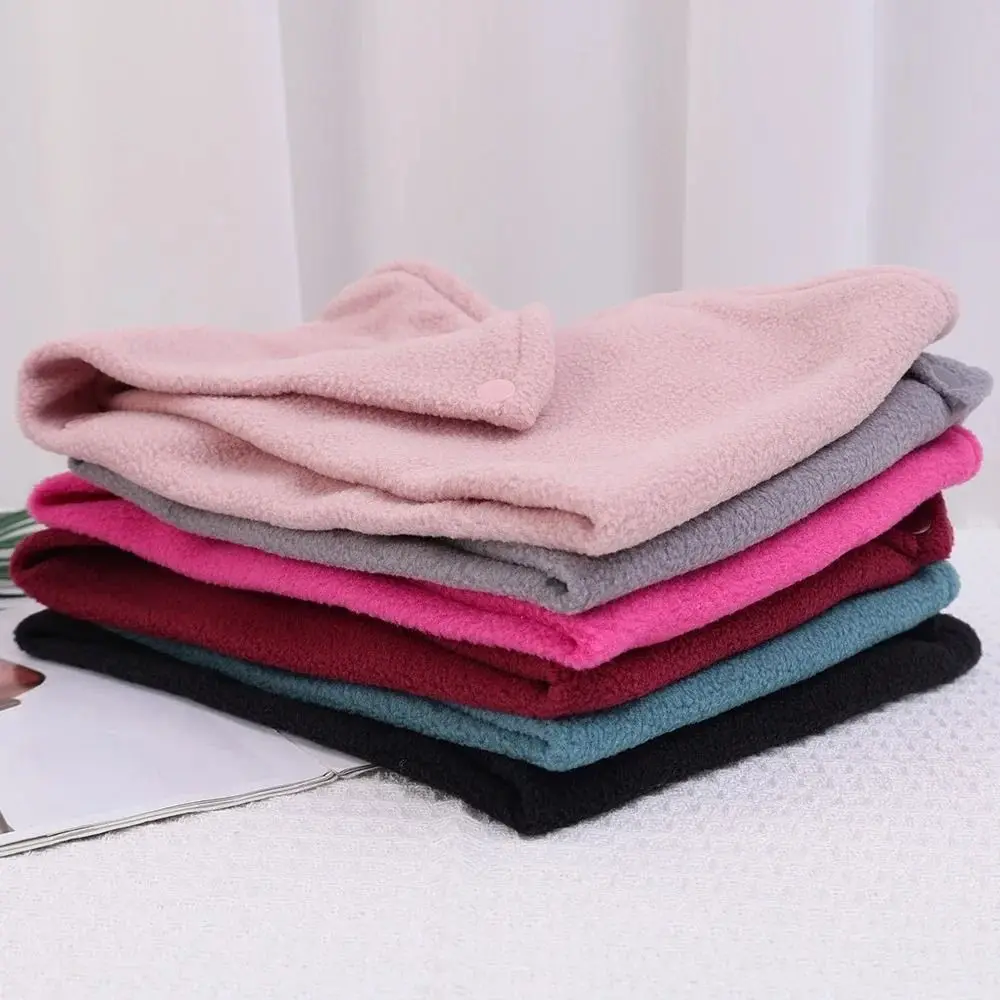 New Thickened Neck Scarf Warmth Women's Scarves Neck Protector Double Layer Neck Cover Autumn Winter