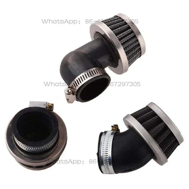 

Suitable for 28mm 32mm 35mm 38mm 42mm Universal Scooter Pit Dirt Bike Stright Curved Right Mini Air Filter Cleaner